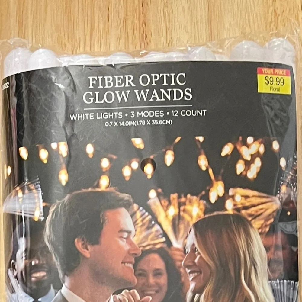 Fiber Optic Glow Wands 13 Count